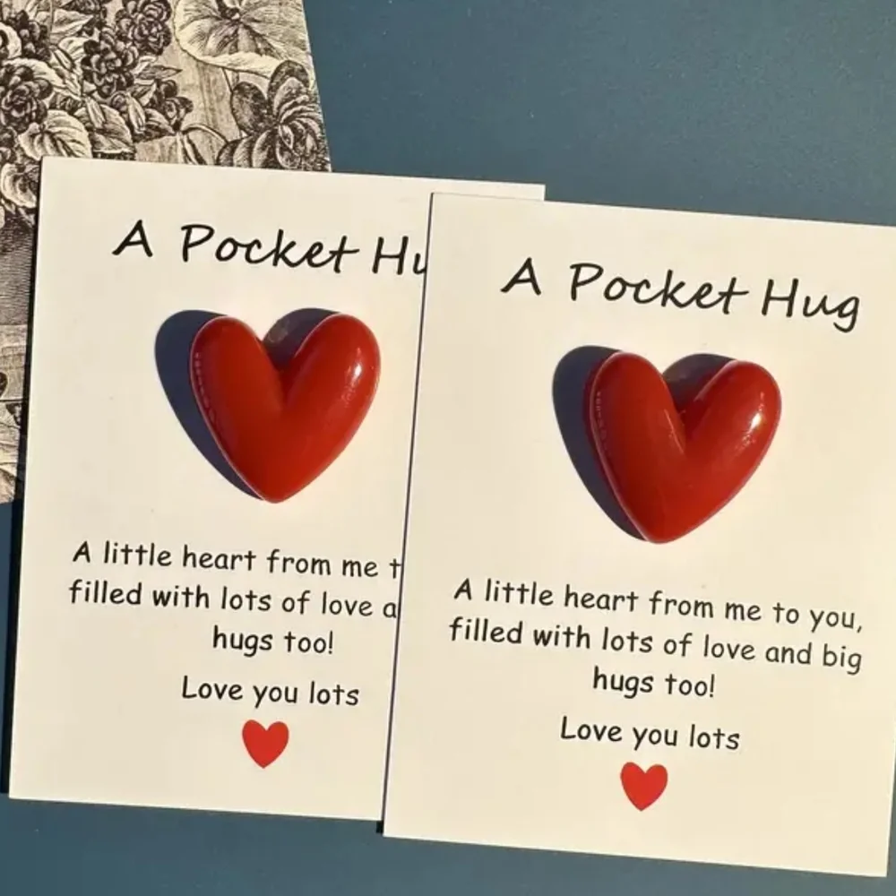 Red Heart Pocket Hug #10 - Picture 2 of 5